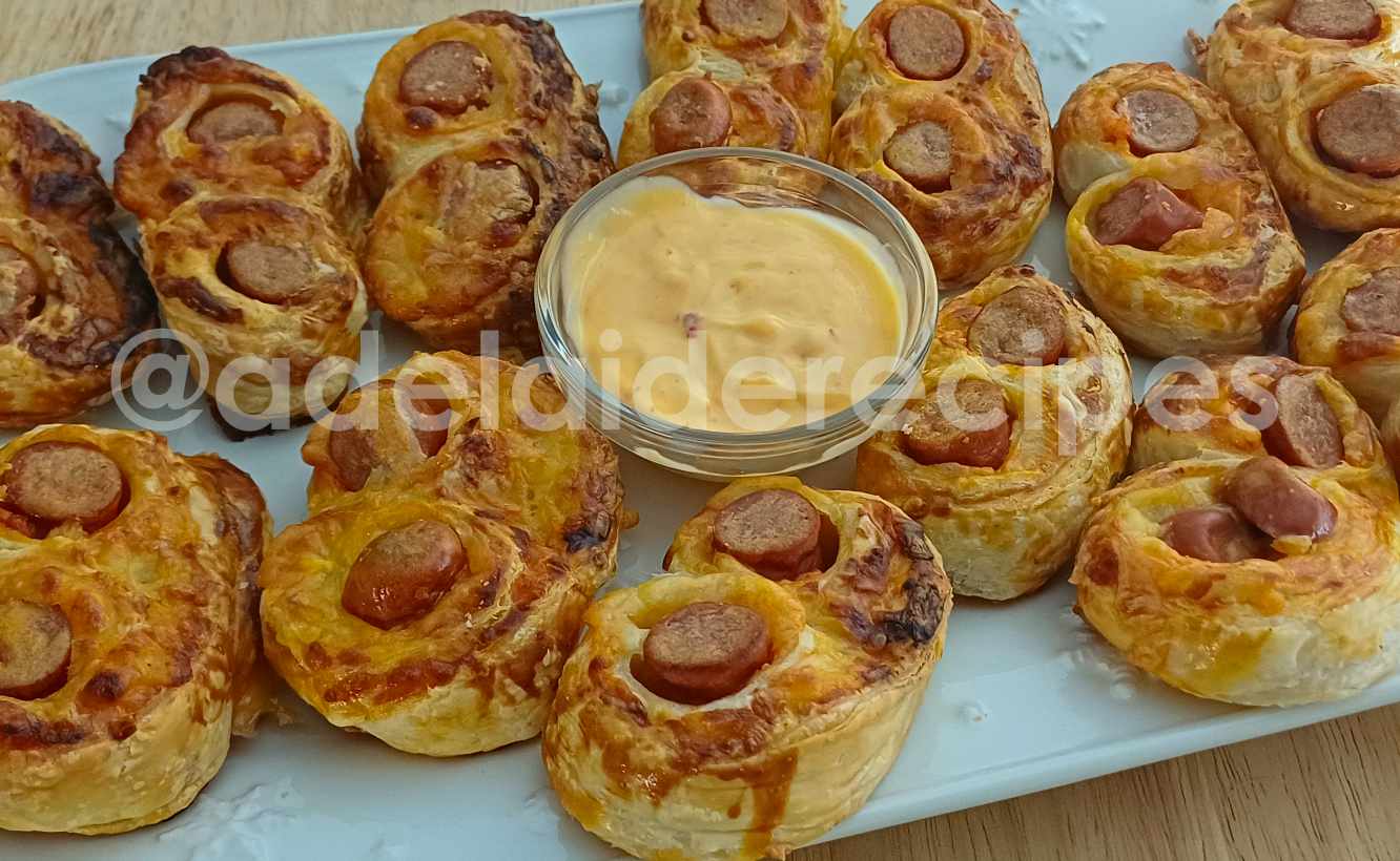 Savory Sausage Palmiers