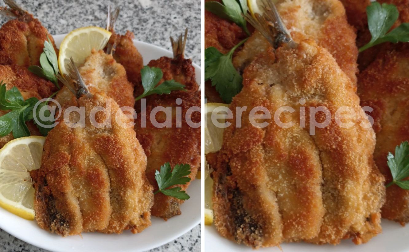 Crispy Sardine Breads