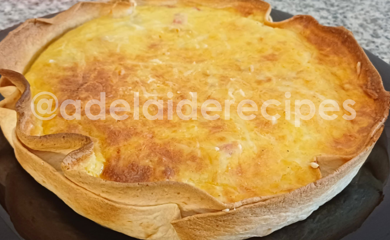 Quiche in Wrap | Cheese and Ham