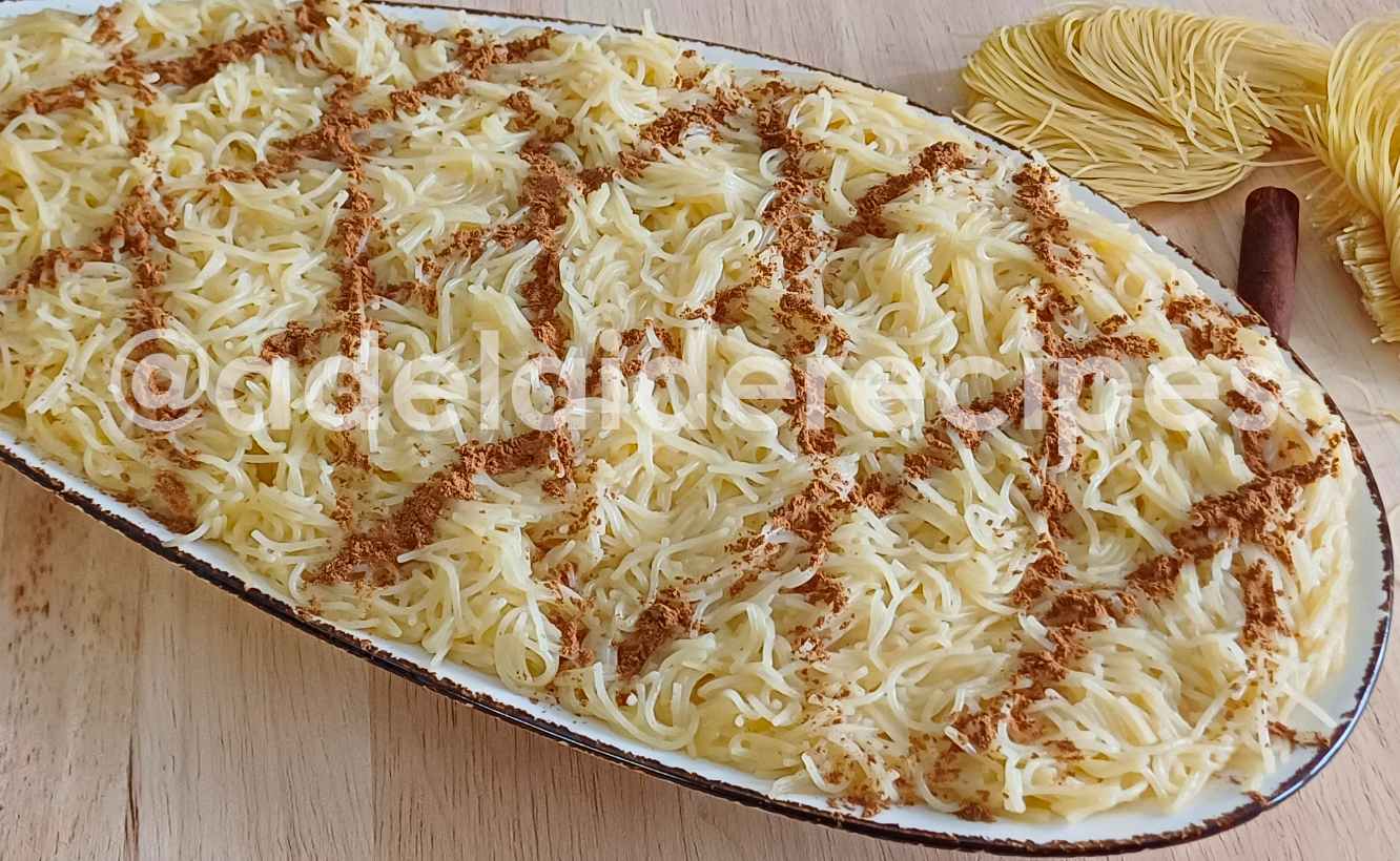 Old Fashioned Vermicelli | Traditional Portuguese Christmas Dessert