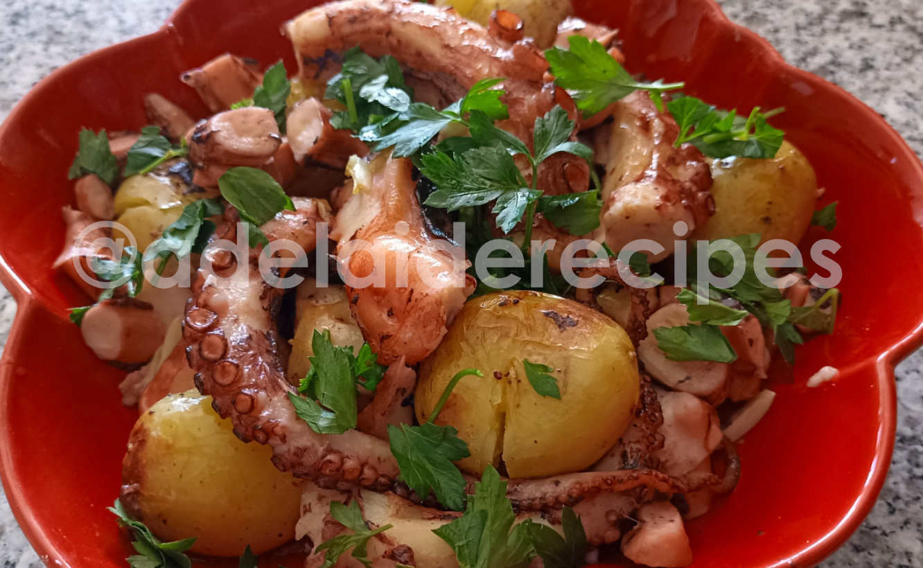 Octopus à Lagareiro | Traditional Portuguese Recipe