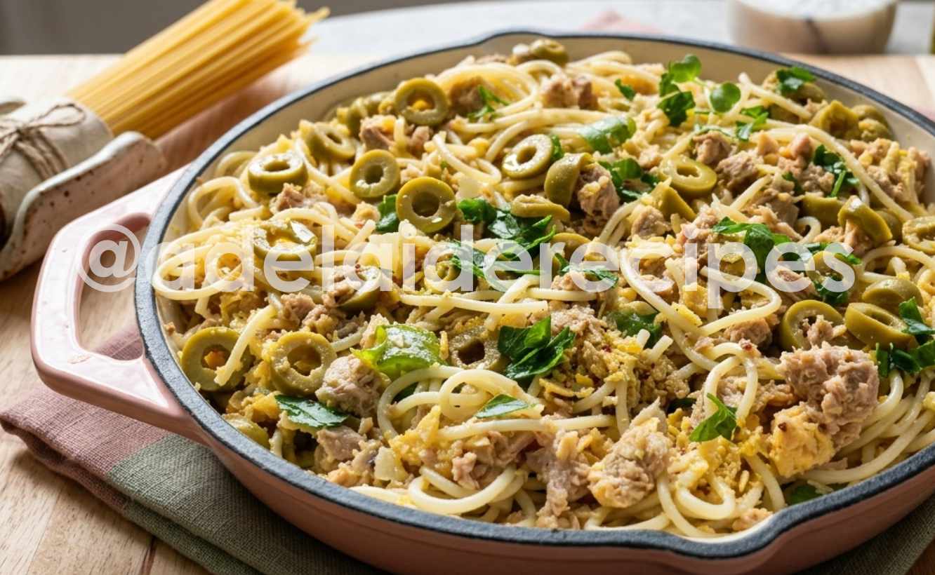 Massa de Atum Pronta em 15 Minutos | Jantar Fácil e Económico!