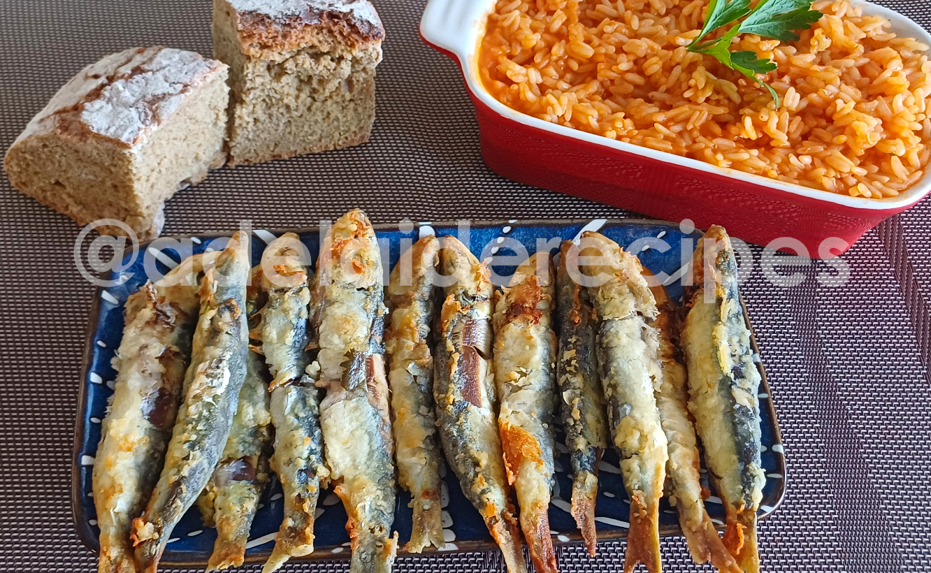 Petingas with Tomato Rice | Portuguese Recipe | Traditional Dish