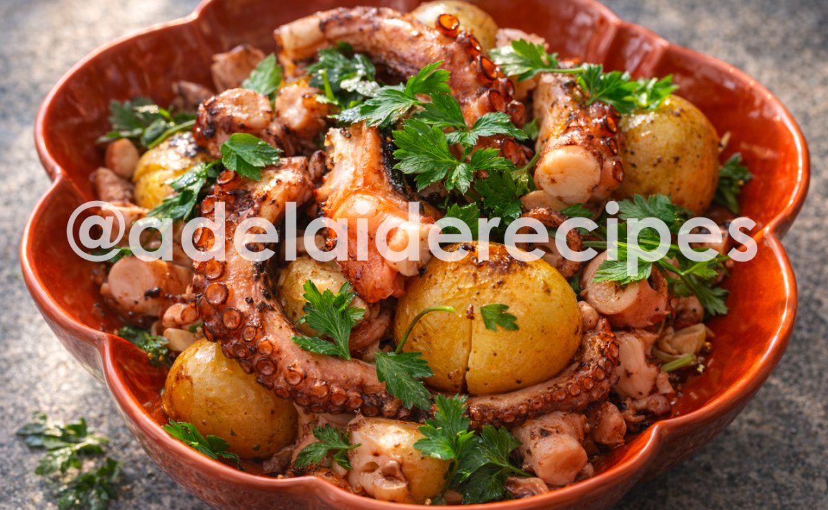 Octopus à Lagareiro | Traditional Portuguese Recipe