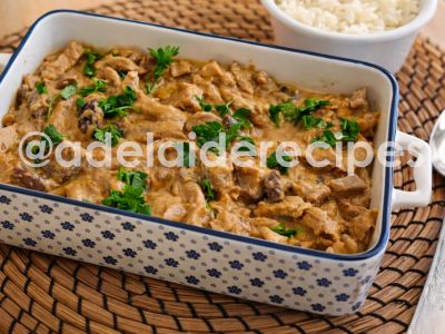 Pork Stroganoff with Mushrooms | Easy and Delicious Recipe!