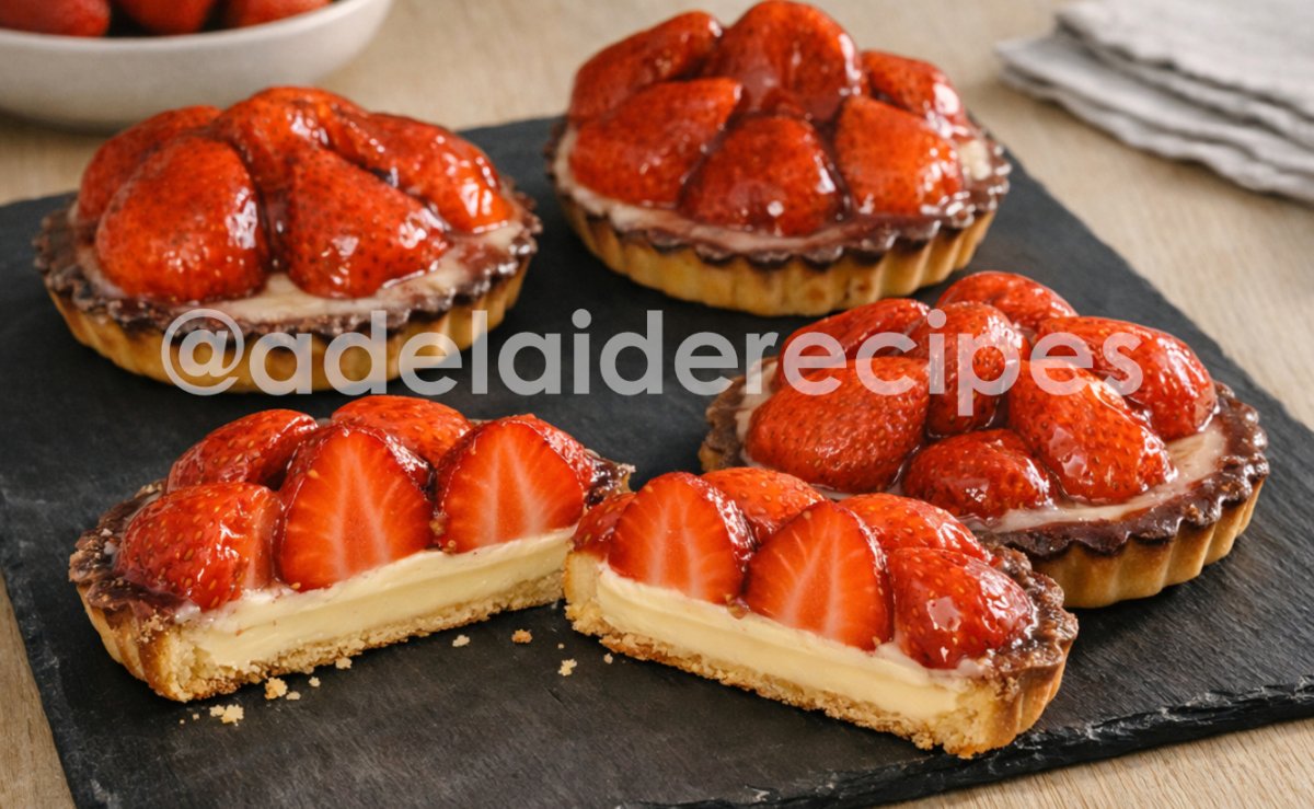 Strawberry Tartlets | Easy and Irresistible Mini Pies