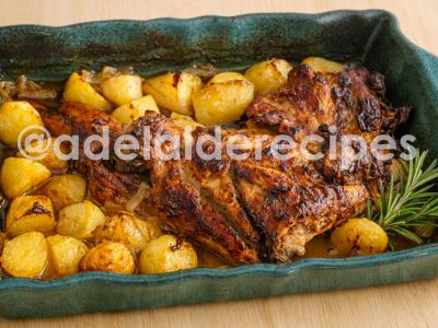 The Best Portuguese Roasted Leg of Goat | Easy and Traditional Recipe