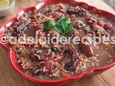 How to Make Tender Octopus Rice | The Best Portuguese Recipe