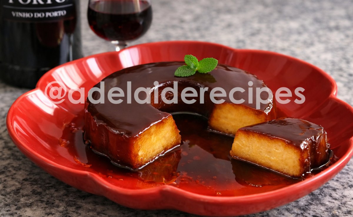 Port Wine Pudding | Traditional Portuguese Recipe