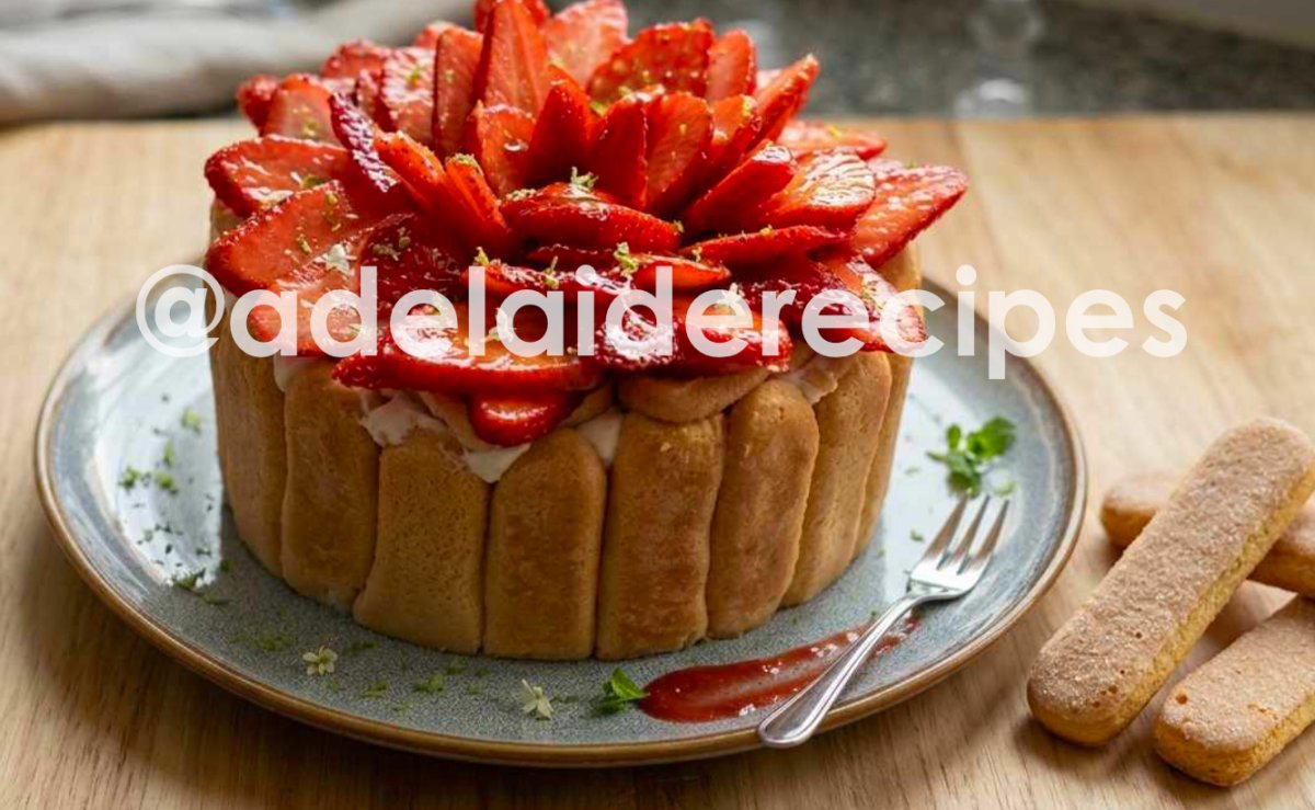 Strawberry Charlotte | The Dessert that Will Surprise Everyone!