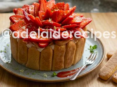 Strawberry Charlotte | The Dessert that Will Surprise Everyone!