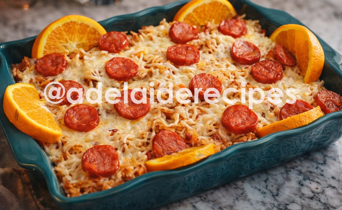 Duck Rice Gratin with Cheese