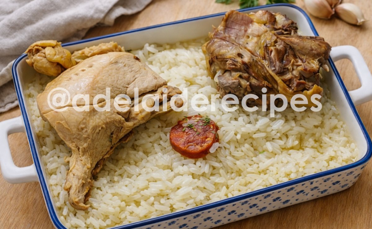 Country Chicken Rice | Traditional Portuguese Recipe