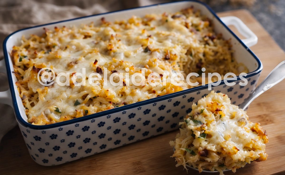 Bacalhau à Brás Gratin