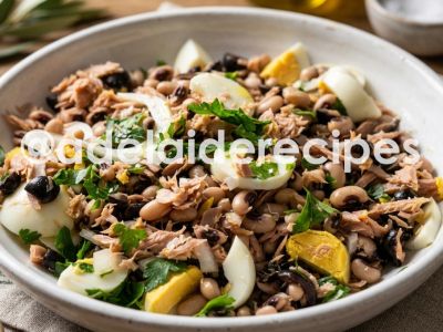 Salada de Atum com Feijão Frade | Receita Portuguesa Fácil e Deliciosa