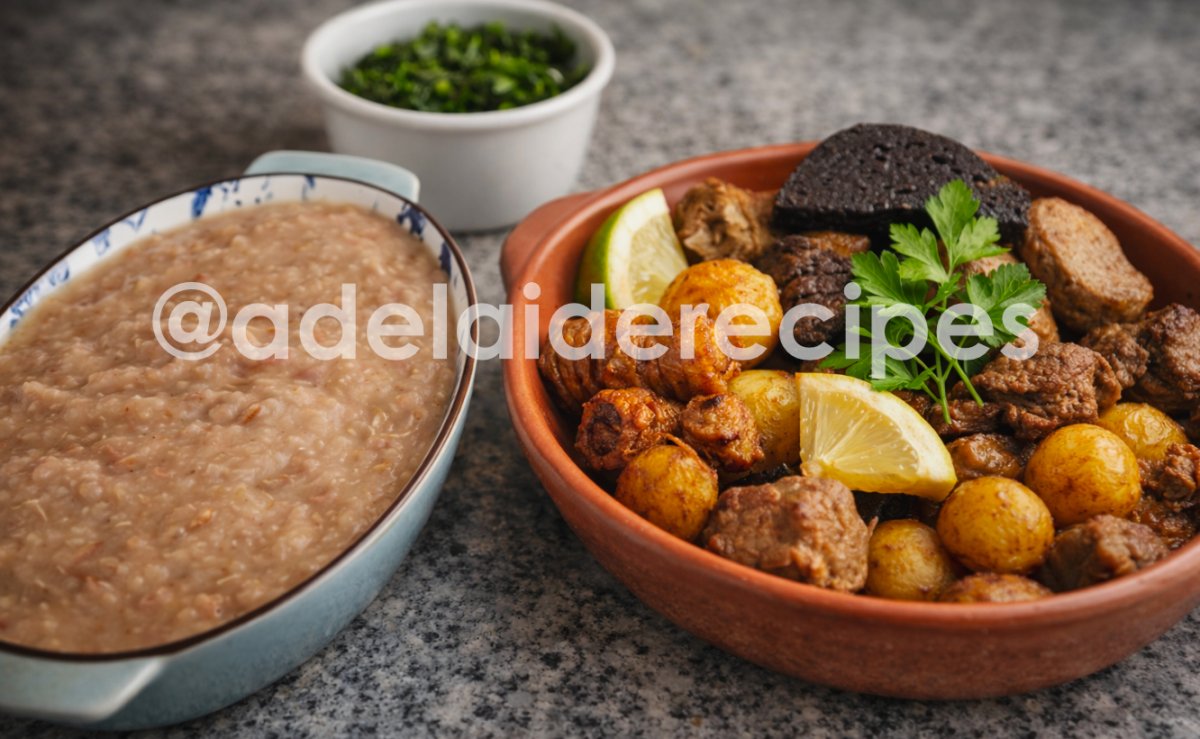 Papas de Sarrabulho with Rojões