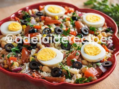 Salada de Grão e Bacalhau | Refrescante, Fácil e Leve para o Verão!