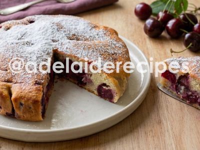 Cherry Cake! I Make It All Summer Long! Ready in Just 10 Minutes!