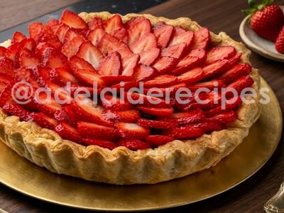 The EASIEST and DELICIOUS Strawberry Tart you've ever seen!