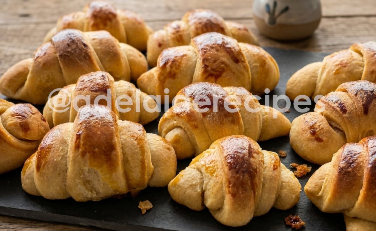 Homemade Brioche Croissants | Fluffy and Buttery
