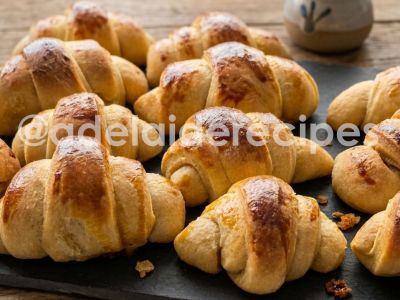 Homemade Brioche Croissants | Fluffy and Buttery