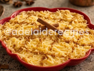 Creamy Vermicelli | Portuguese Recipe | Christmas Dessert!