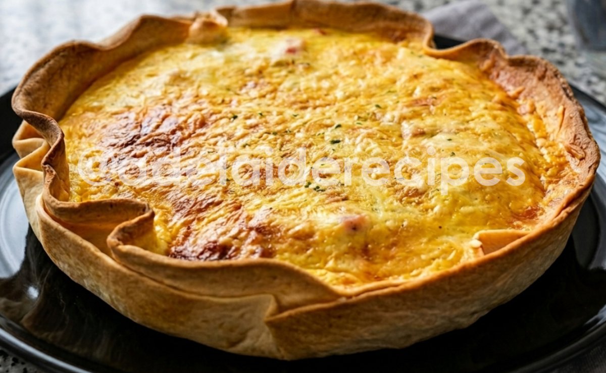 Quiche in Wrap Recipe | Cheese and Ham | Easy and Fast
