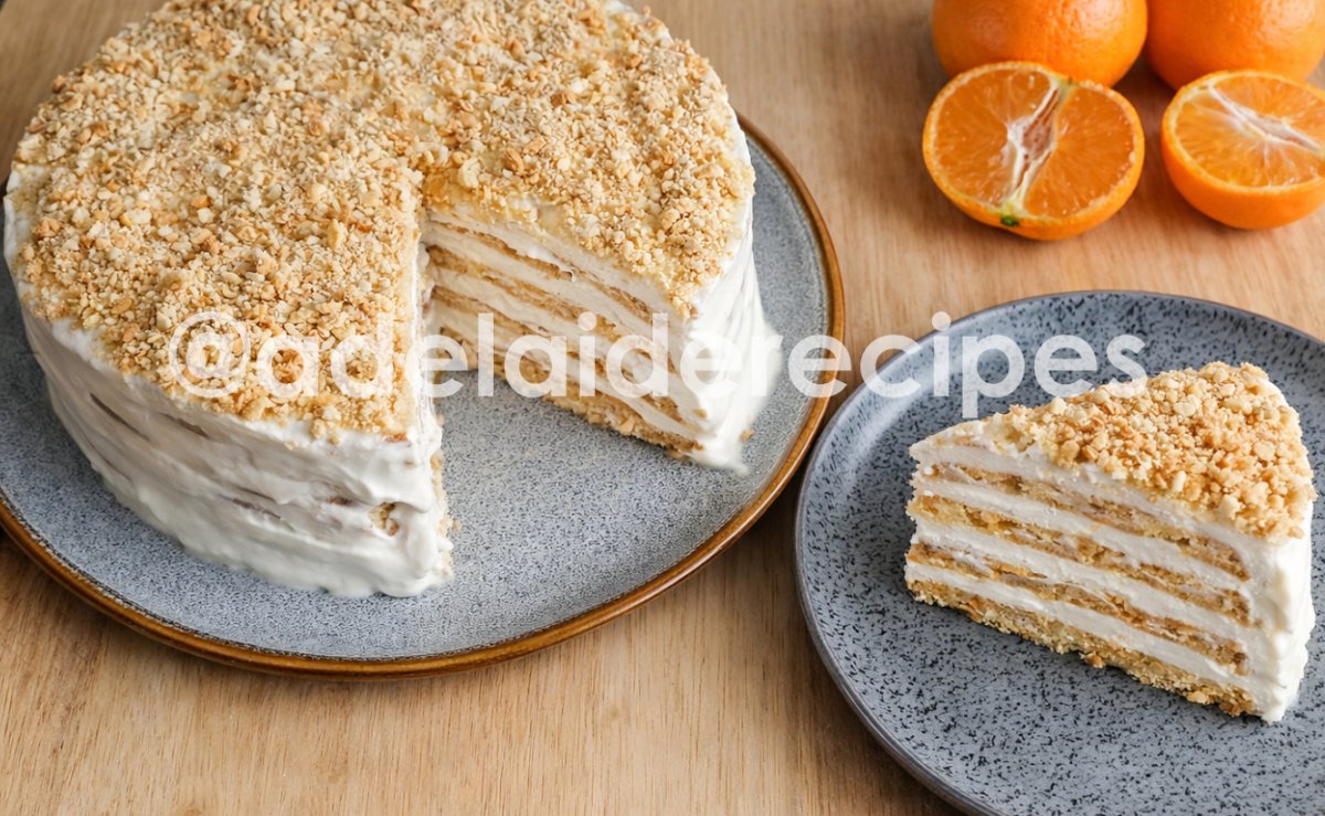 Clementine Cookie Cake | Easy and Creamy Recipe!